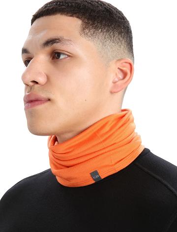 Icebreaker Unisex Merino Flexi Chute Miesten Huivit Oranssi | FI 1069DFMN